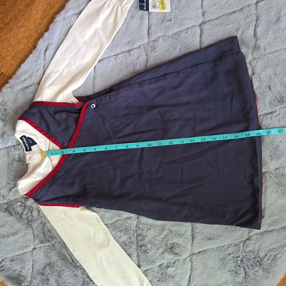 Ralph Lauren White/Navy Jumper, Toddler Girl 4T, New With Tags - Picture 5 of 14